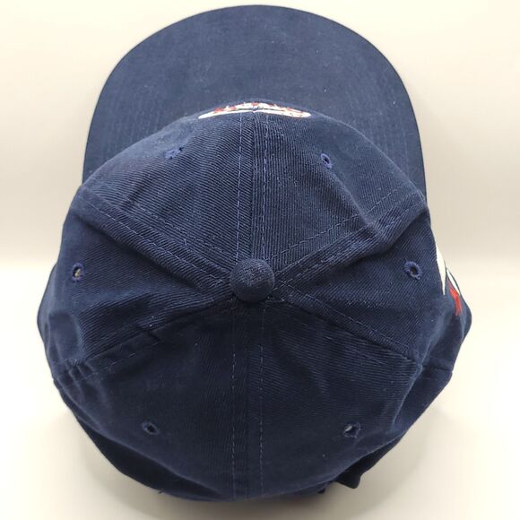 Vtg Converse Dr. J All Star Hat Navy Blue Adjustable Strapback Covee Cotton GUC - Picture 6 of 9